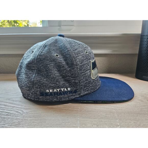 Seattle Seahawks NFL New Era 9Fifty Original Fit Snapback Hat Cap OSFM - Picture 6 of 6